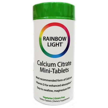 Rainbow Light Calcium Citrate Mini-Tablets -- 120 Mini Tablets