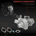 thumbnail image 2 of A-Premium K03 Right Side Complete Turbocharger Turbo Kit with Gasket & Wastegate Actuator Compatible with Ford & Lincoln Models - F-150 F150 2018-2020, Expedition 2018-2019, Navigator 2018-2022, 3.5L, 2 of 9