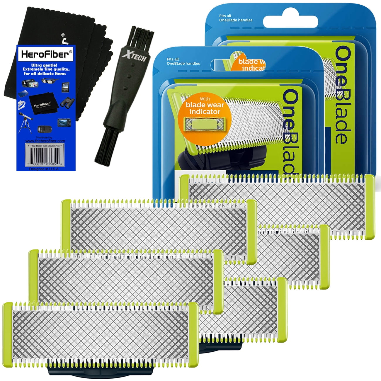 how to clean philips norelco oneblade