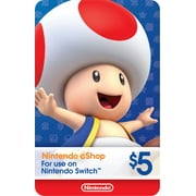 Nintendo eShop $5 eGift Card [Digital]