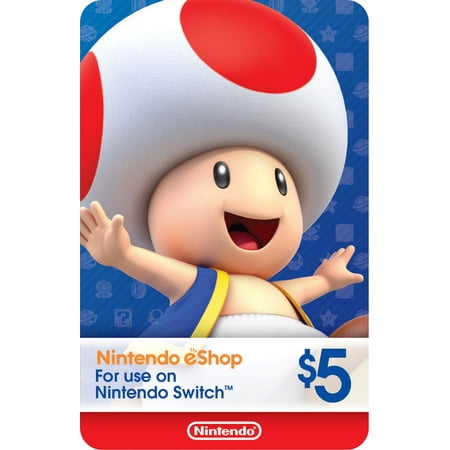 Nintendo eShop $5 Gift Card, Nintendo [Digital Download]