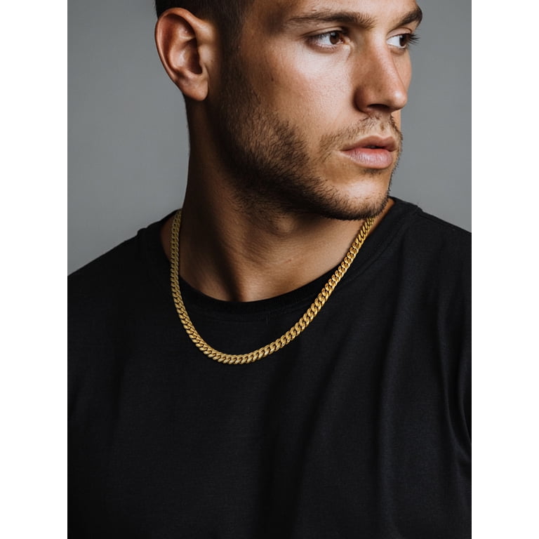 ChainsProMax Rapper Gold Plated Chain Necklace Men 20inch 6MM