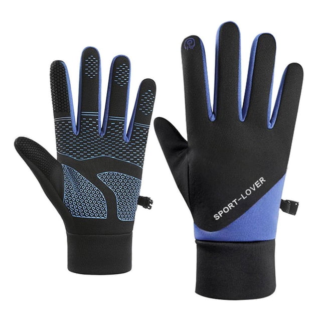Winter Fishing Gloves Full Finger Flip Waterproof Windproof 4 Colors Cycling Angling Gloves