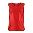 thumbnail image 1 of PMVFHDE T-Shirts Garçons Coupe Ample Sans Manches Couleur Unie Sport Décontracté Rouge, 3-9 Ans, 1 of 4