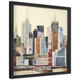 thumbnail image 5 of Empire Art Direct New York City Skyline B Dimensional Collage Framed Graphic Art Under Glass Wall Art, 25" x 25" x 1.4", Ready to Hang, 5 of 10