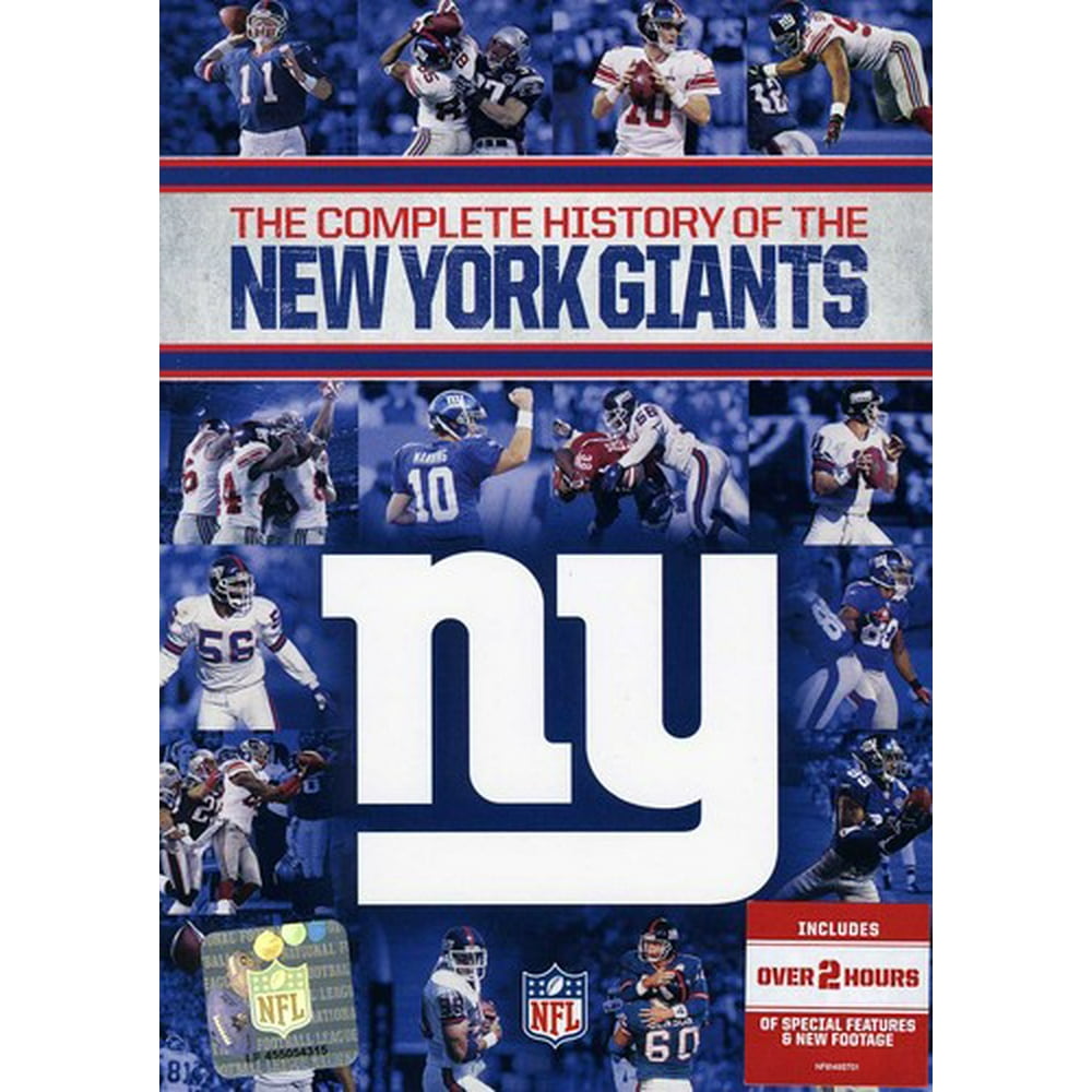 Universal Studios New York Giants The Complete History (DVD