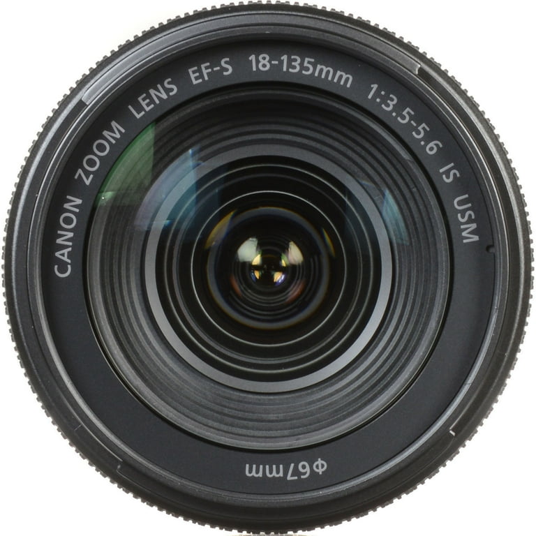 Canon EF-S - Zoom lens - 18 mm - 135 mm - f/3.5-5.6 IS USM - Canon EF/EF-S  - for EOS 1300, 700, 77, 80, 800, 8000, 9000, Kiss X80, Kiss X8i, Kiss X9i,  ...