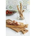 thumbnail image 3 of Bisetti Olive Wood Cutting Board / Charcuterie Board, 16.3 x 6.1 Inch., 3 of 3