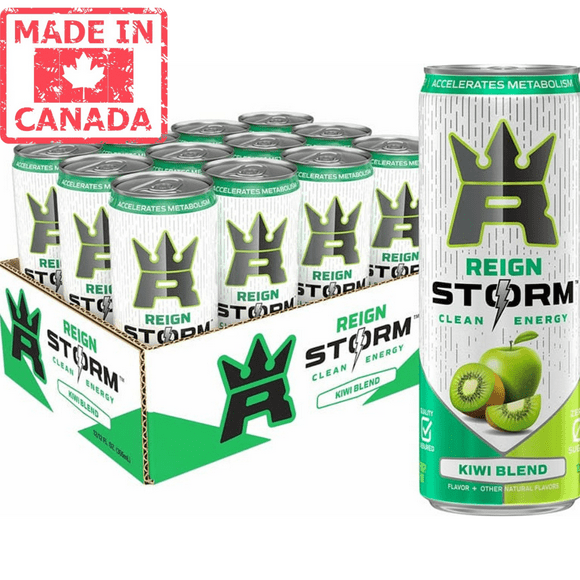 Reign Kiwi Blend Energy Drinks 355ml/12oz (12/Case)