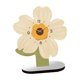 thumbnail image 2 of Reloj de escritorio decorativo, reloj de repisa, adorno de mesa para oficina, dormitorio, mesita de noche Girasol, 2 of 9