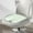 🔥 Green_New, variant on TTJ Color Block Thick Memory Foam Seat Cushion Ergonomic Coccyx Pressure Relief Office Chair Pad Non Slip Breathable Washable Cover Stylish Home Office Comfort