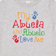 thumbnail image 4 of Inktastic My Abuela and Abuelo Love Me Boys or Girls Baby T-Shirt, 4 of 5