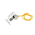 thumbnail image 2 of Masteelf  12 Pcs Emergency Whistle Survival Lanyard Hanging Keychain, 2 of 8