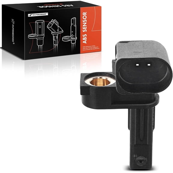 A-Premium ABS Wheel Speed Sensor Compatible with Audi Q7 2012-2014 Volkswagen Touareg 2011-2017 Left or Right