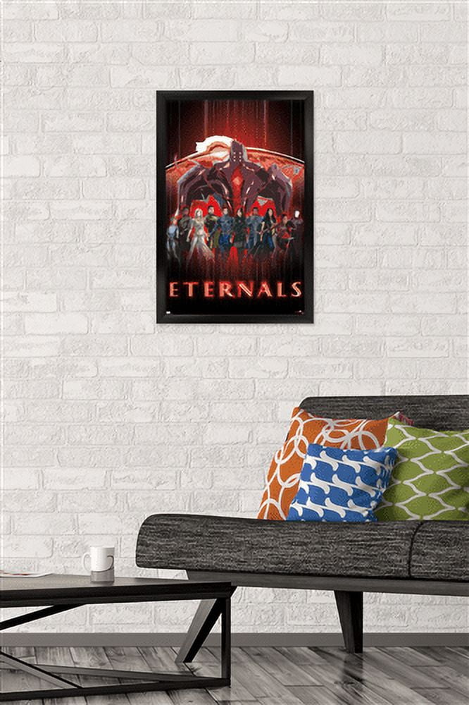 Marvel Eternals - Shadow Wall Poster, 14.725" x 22.375", Framed