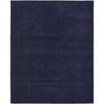 thumbnail image 1 of Unique Loom Tapis Moderne Urbain Studio Shag Solide 8' x 10' Rectangle Bleu Nuit, 1 of 2