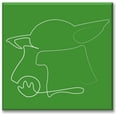 thumbnail image 1 of Cuadro Canva Listo Para Colgar Tipo Galería Baby Yoda 80X80 cm, 1 of 4