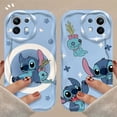 thumbnail image 2 of Funda de dibujos animados Disney Stitch Wave para Xiaomi Mi 13T Pro 12T 11 Lite 5G NE 11i 12 13 10T 10i POCO X3 Pro NFC X4 GT X6 X5 F3 F4 F5, 2 of 5