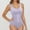 Purple, variant on TIANZEN Women's Shapewear Bodysuit High Waist Seamless Tummy Girdle For Everyday Wear Comfortable Open Crotch Design Abdomen Waist Trainer Bra Suit Fitted Top for Women