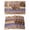 Purple, variant on Western Texas Star Retro Placemats Set of 12, Country Farmhouse Teal Brown Wood Grain Placemats for Dining Table, Place Mats for Kitchen Tabletop, Waterproof Wipeable Dining Table Mats Set