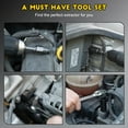 thumbnail image 4 of Topec Deep Bolt Extractor Set 28PCS, 3/8" Drive Bolt Extractor Kit, Spark Plug Extractor Socket Set, Lug Nut Removal Tool for Stripped, Broken, Rounded Bolts Lug Nut Stu, 4 of 8