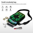 thumbnail image 7 of HELLHERO Crossbody Bag Tie Dye Luck Stylish Polyester with Shoulder Strap Adult 4.33x1.97x7.09 Daily Use, 7 of 7