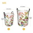 thumbnail image 5 of Kll Wild Exotic Birds And Flowers Waterproof Foldable Laundry Hamper Bucket With Handles For Storage Bin,Kids Room,Home Organizer (Small), 5 of 8