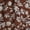 Brown Floral Print, variant on Women's and Women's Plus Sleeveless Tie Neck Tiered Midi Dress, Sizes XS-4X