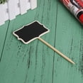 thumbnail image 3 of 20Pcs Wooden Mini Blackboard Children‘S Blackboard Vertical Message Board Price Tag, 3 of 6