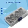 thumbnail image 3 of New Arrivals 124Pcs Picture Hanging Wire Kit,Photo Frame Kit,Picture Kit with Nails for Wall Mounting, 3 of 9