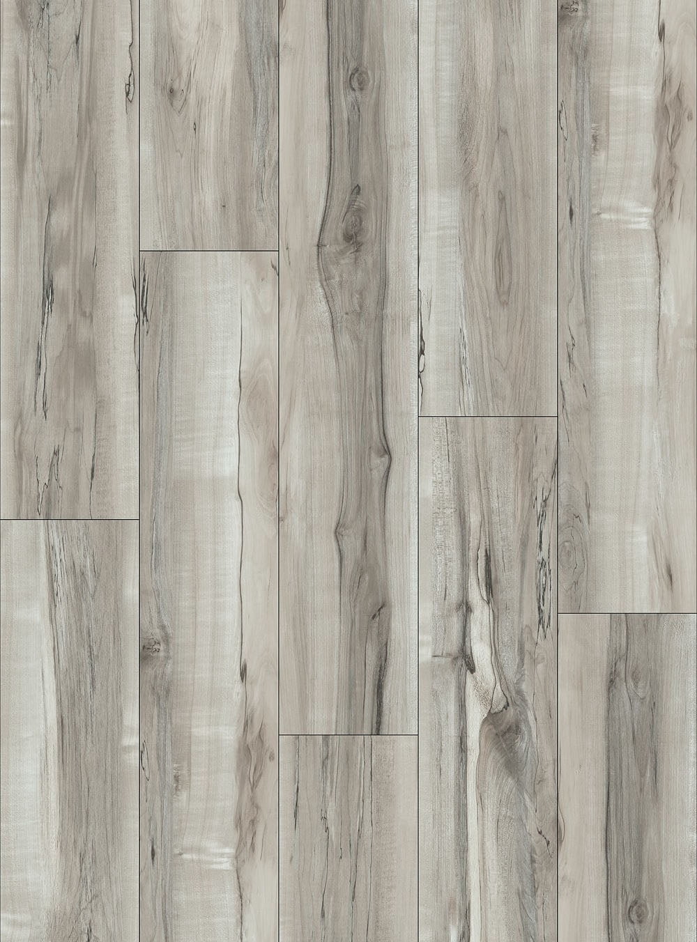 Paris (Coastal Gray) 20 MIL Wear Layer 5.5mm Thick x 9 in. W x 60 in. L Click Lock Waterproof Luxury Vinyl Plank Flooring with IXPE (30.18 sqft/case)