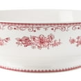 thumbnail image 4 of The Pioneer Woman Agatha Stoneware 11-inch Serving Bowl, Red, 4 of 6