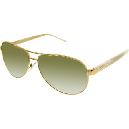 Ralph Lauren Women's Gradient RA4004-101/13-59 Gold Aviator Sunglasses