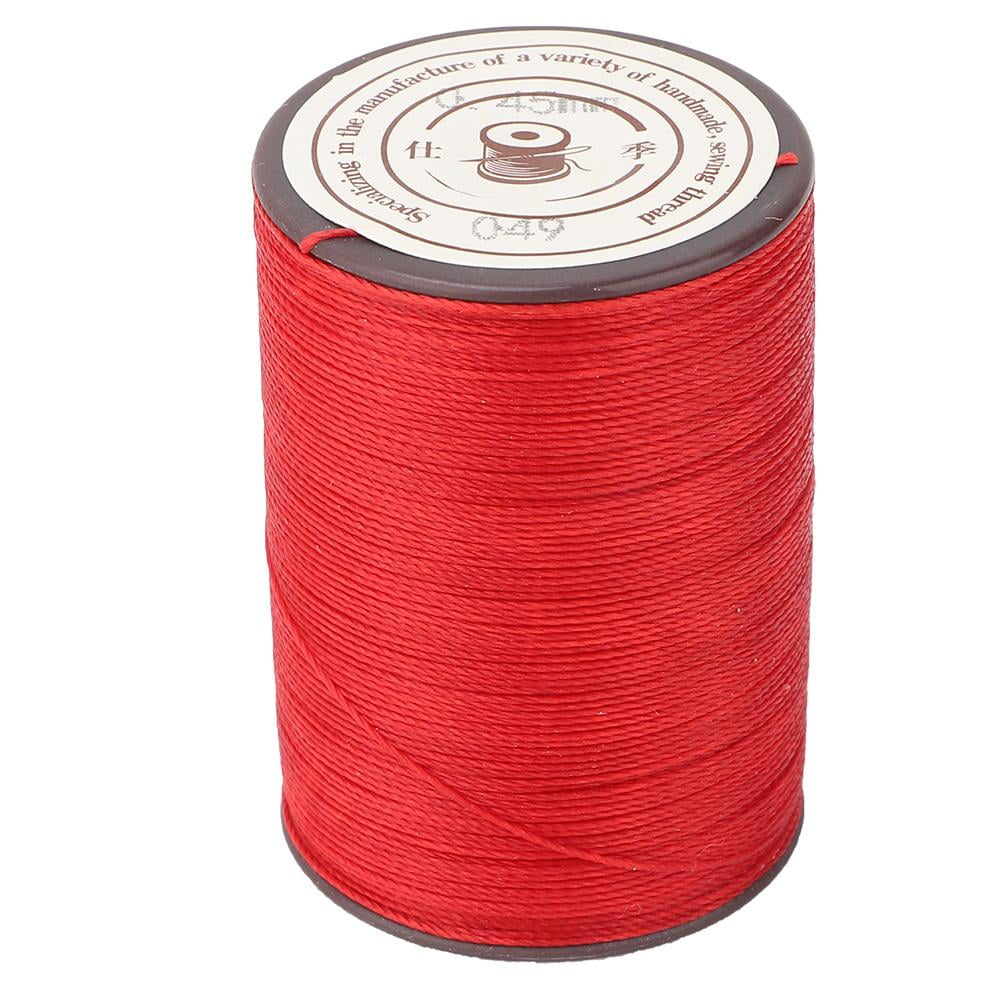 LYUMO Wax Thread,0.45mm Leather Sewing Wax Cord 160m/Roll Handwork