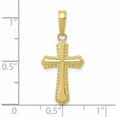 thumbnail image 3 of 10K Yellow Gold Cross Pendant (26 X 12) Made In United States 10k5046, 3 of 5