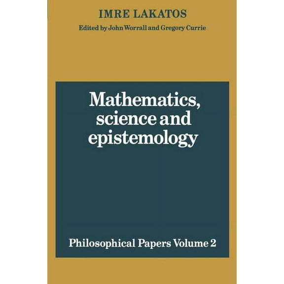 Philosophical Papers (Cambridge) Mathematics, Science and Epistemology: Volume 2, Philosophical Papers, Book 02, (Paperback)