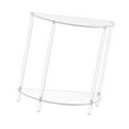 thumbnail image 2 of simhoa Acrylic Side Table Compact Clear Accent Table Modern Bedside Table End Table, 2 of 8