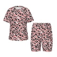 thumbnail image 1 of Fotbe Cow Animal Skin Pijama Estampada de 2 Piezas para Niños – Ropa de Dormir de Manga Corta Cómoda para Niños y Niñas, Camiseta y Shorts de Algodón-4X-Large, 1 of 6