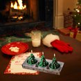 thumbnail image 3 of Lwlmwt Christmas Decorations,Mini Christmas Unscented Tealights, Designs Include Xmas Tree & Santa Shaped Candles.,Christmas Gifts, 3 of 5