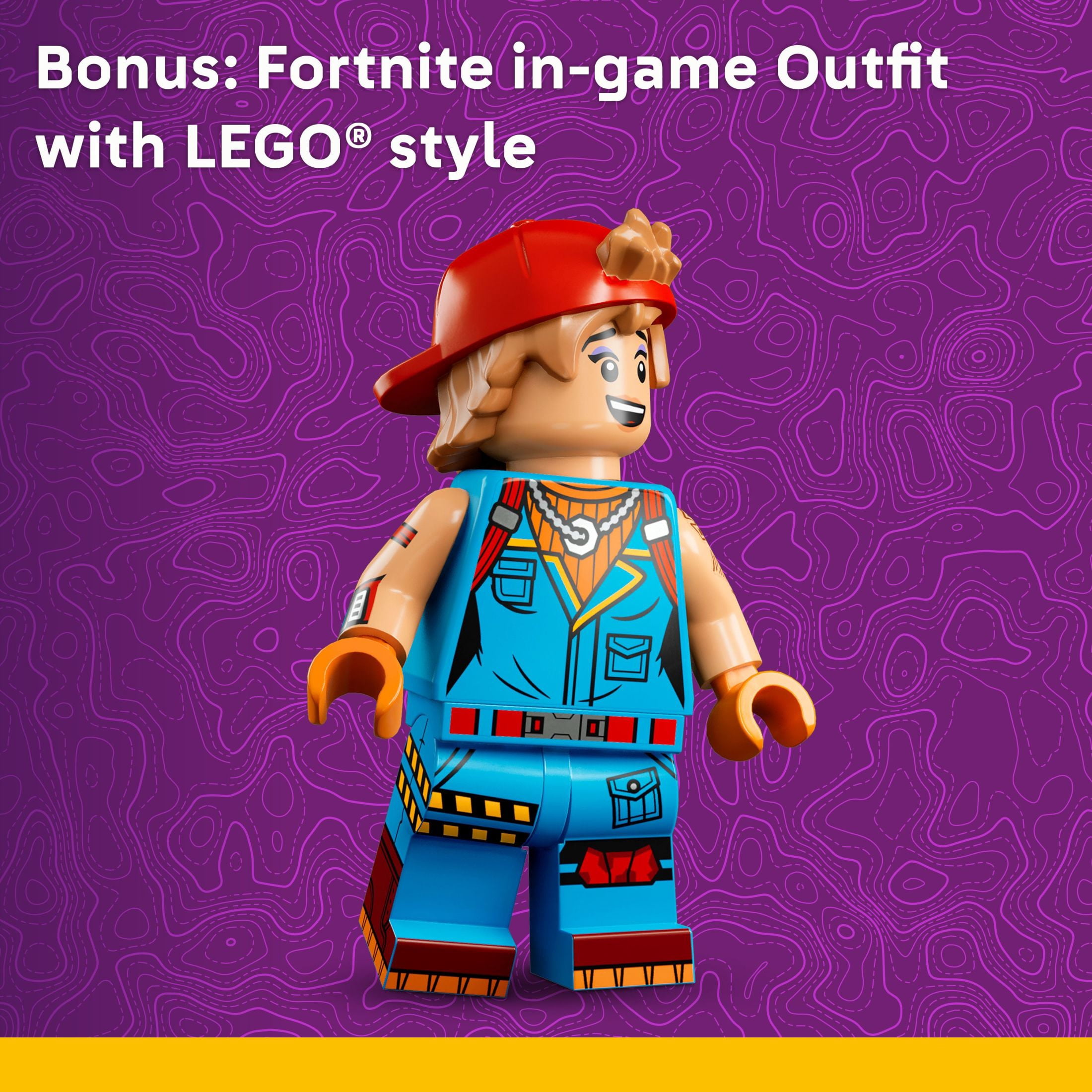 LEGO Fortnite Peely & Sparkplug’s Camp Kids Toy - Pretend Play and Video Game Building Set for Girls & Boys, Ages 7+ - Fortnight Toy Figures Peely, Sparkplug, & More - Gift Idea for Birthdays - 77075