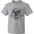 thumbnail image 3 of Inktastic Cancer Awareness Faith Over Fear Youth T-Shirt, 3 of 5