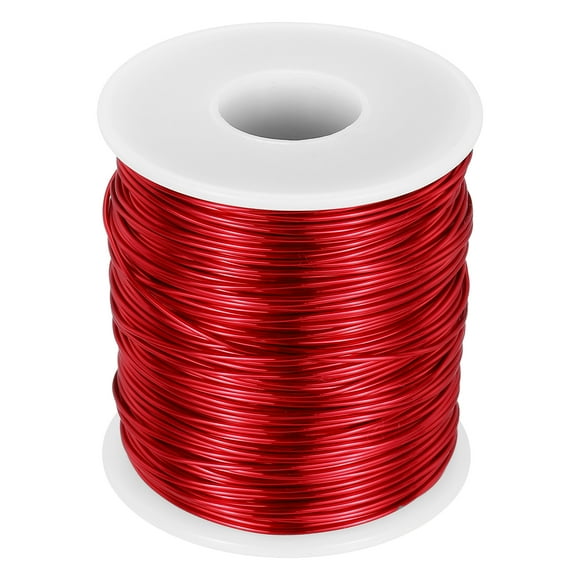 Uxcell 20 AWG Magnet Wire, 20 Gauge Enameled Copper Wire, 1 lb Magnetic Coil Wire for Transformer, Motor, Electric, 155C(311F)