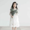 thumbnail image 4 of Vestidos de niña, primavera y verano, vestidos de encaje para niños, vestidos de malla, vestidos de princesa para niños, 4 of 6