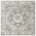 thumbnail image 6 of SAFAVIEH Pyramind Jefferson Floral Bordered Runner Rug, Ivory/Grey, 2'2" x 9', 6 of 10