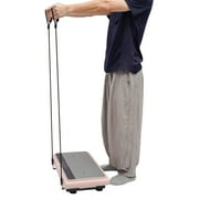 Miumaeov Vibration Plate Exercise Machine with Resistance Bands Bluetooth Speaker Whole Body Workout Fitness Vibration Platform