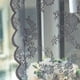 thumbnail image 1 of Cortina transparente con flores para ventana, visillo, 1 panel de tela, 1 of 4