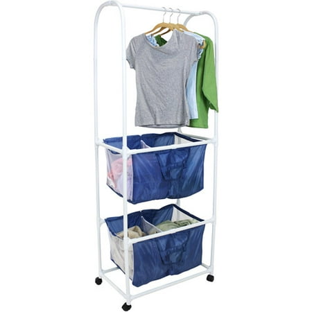 Mainstays Double Hamper Laundry Center