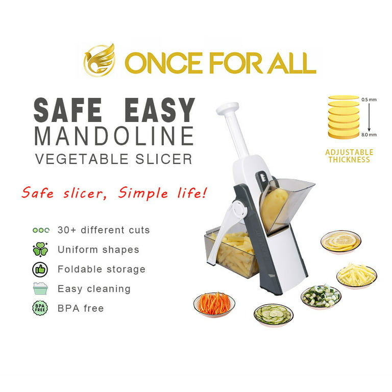 Mandoline Slicer Plus – ONCEFORALL