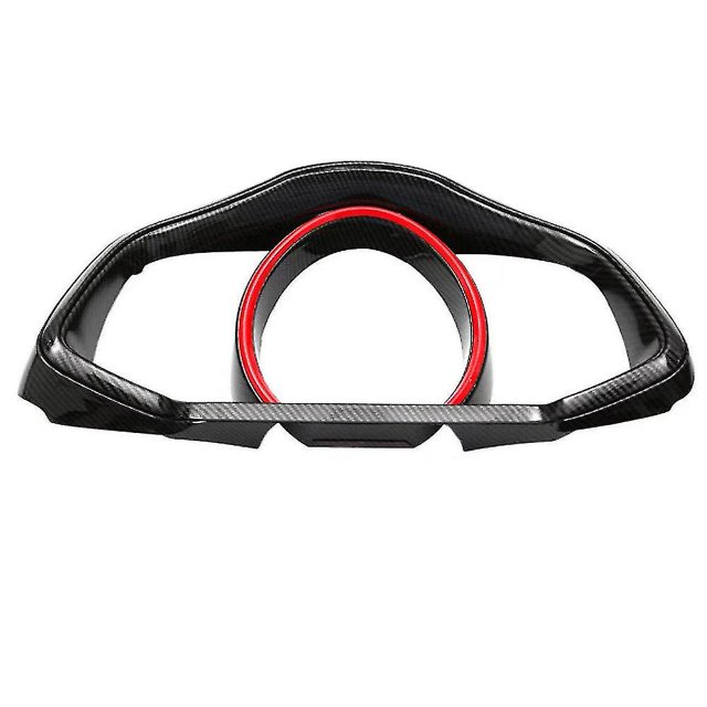 Decoración de la cubierta del marco del tablero de instrumentos del coche Compatible con Honda Fit Jazz Gk5 2014-2019