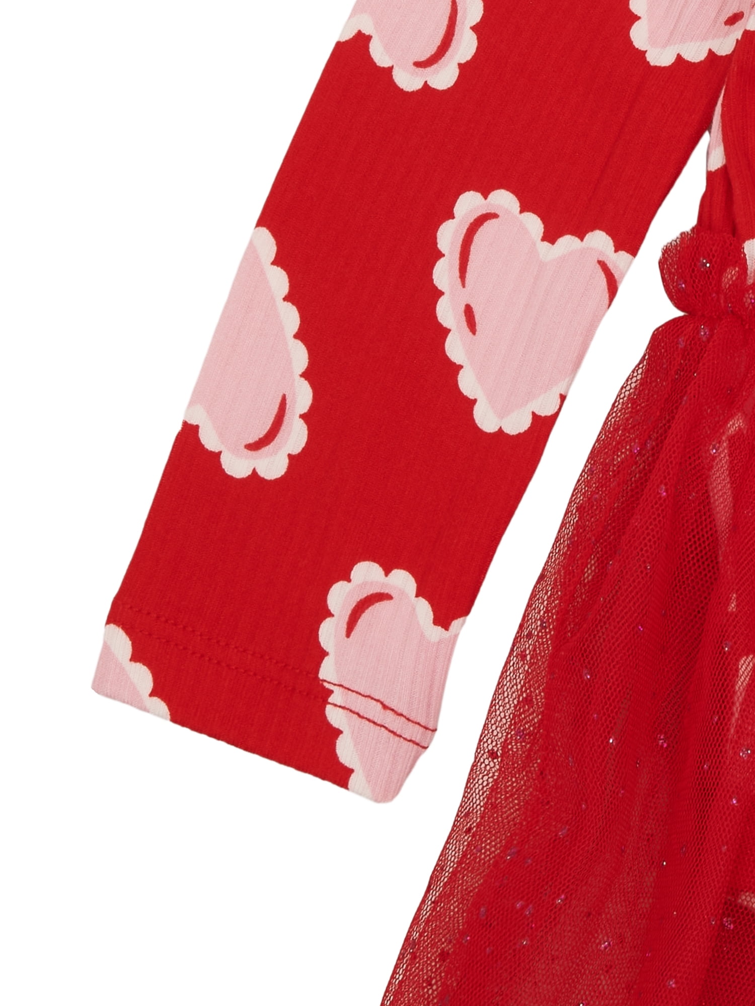 Way To Celebrate Baby Girls Valentine's Day Tulle Tutu Dress, Sizes 0-3M-6-9M